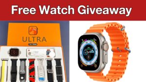 Free smart watch giveaway