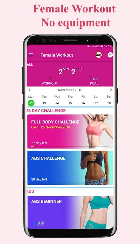 Workout for Women APK mod2